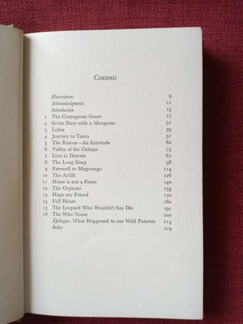 Listen to the Wild by Susanne Hart. 1st edition 1972. H/C no jacket. 222 pp.