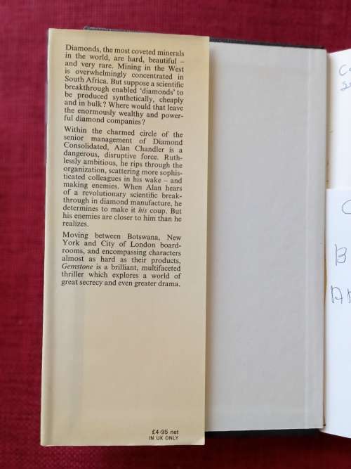Gemstone by Ronnie Mutch. 1st edition 1979. H/C with jacket. 191 pp.