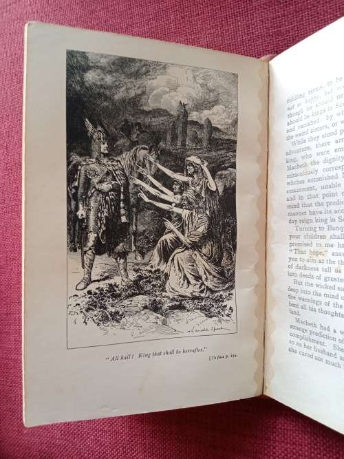 Tales From Shakespeare by Charles and Mary Lamb. Circa 1940s. H/B. 348 pp.