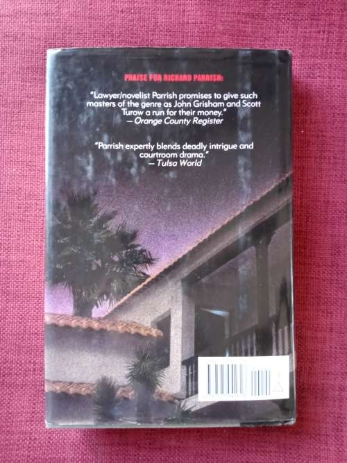 Abandoned Heart by Richard Parrish. 1st edition 1996. H/C with jacket. 355 pp.