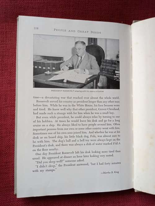 Child´s World Vol 2: People and Great Deeds. Editor: Esther Bjoland. 1959. H/C. Large format. 218 pp
