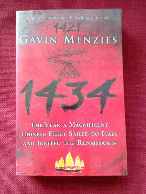 1434, by Gavin Menzies. 1st edition 2008. S/C. 368 pp.