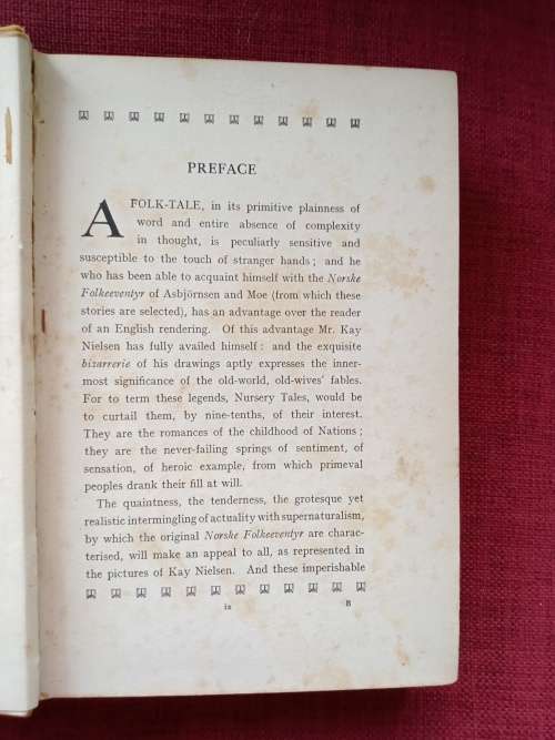 East of the Sun and West of the Moon: Old Tales from the North. Circa 1920. H/C. 284 pp.