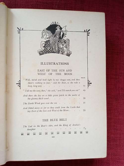 East of the Sun and West of the Moon: Old Tales from the North. Circa 1920. H/C. 284 pp.