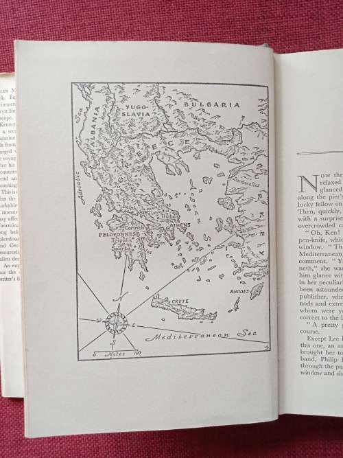 Decision at Delphi by Helen MacInnes. 1st edition 1961. H/C with jacket. 447 pp.