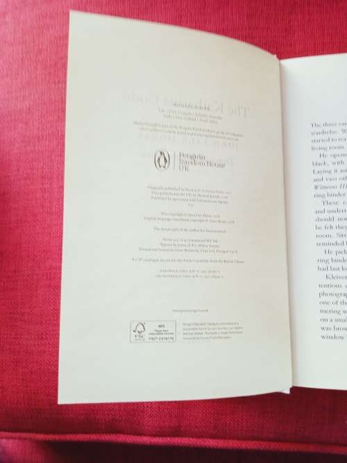 The Katharina Code by Jørn Lier Horst. 1st UK edition 2018. H/C no jacket. 407 pp.