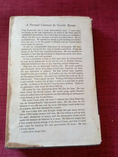 The Penkovsky Papers by Oleg Penkovsky. 2nd edition 1966. H/C with jacket. 352 pp.