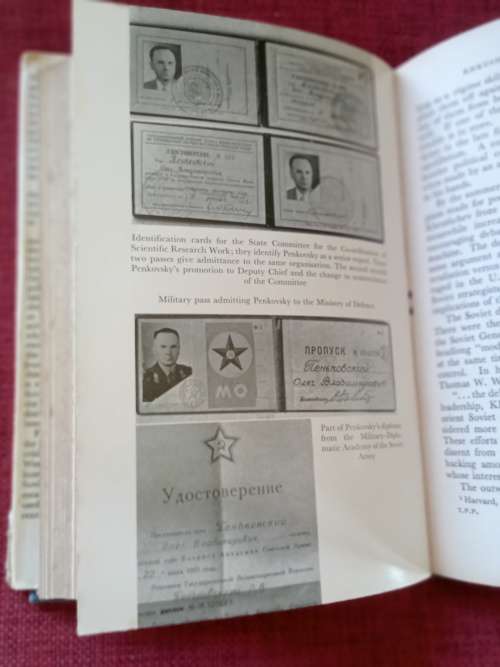 The Penkovsky Papers by Oleg Penkovsky. 2nd edition 1966. H/C with jacket. 352 pp.