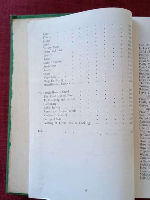 Meta Given´s Modern Encyclopedia of Cooking. 1953. H/C. 1702 pp.