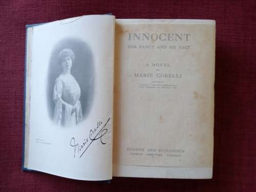 Innocent, Her Fancy and His Fact by Marie Corelli. 1st edition 1914. H/C. 432 pp.