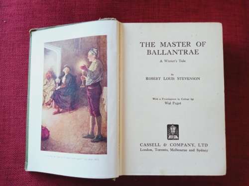The Master of Ballantrae: A Winter´s Tale by Robert Louis Stevenson. H/C. 349 pp.