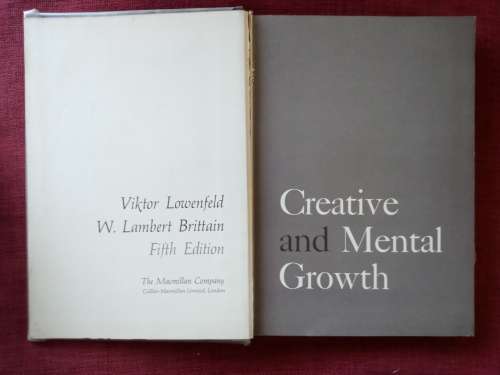 Creative and Mental Growth by V Lowenfeld and WL Brittain. 5th ed 1970. Large format. H/C. 364 pp.