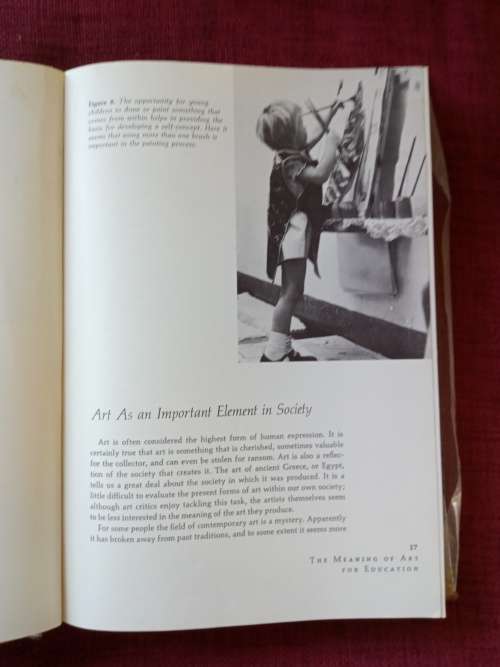 Creative and Mental Growth by V Lowenfeld and WL Brittain. 5th ed 1970. Large format. H/C. 364 pp.