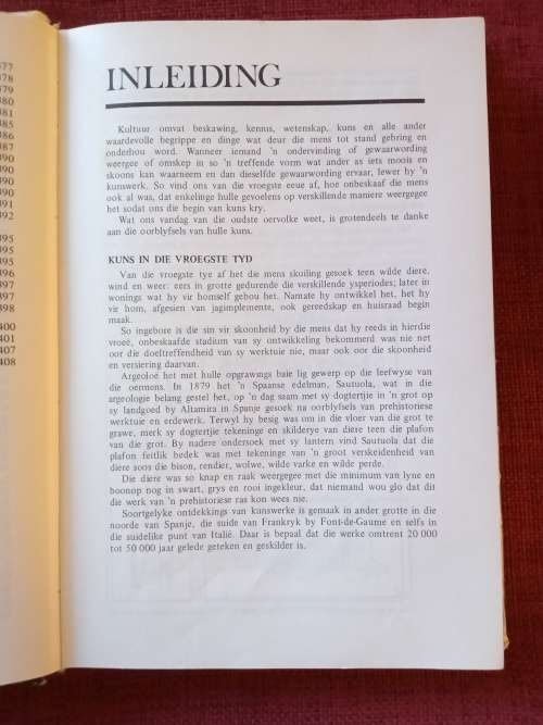 Kunswaardering deur ASJ Hattingh. 1973. H/B met omslag. 409 pp.