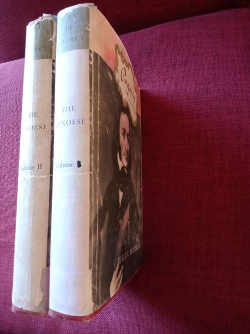 Paganini the Genoese by GIC de Courcy. Vol  1 and 2. 1st edition 1957. H/C with jacket. 431 + 421pp
