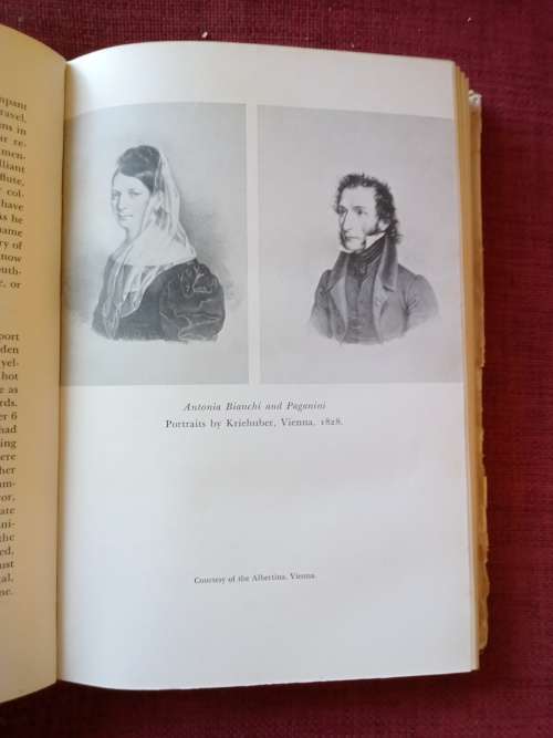 Paganini the Genoese by GIC de Courcy. Vol  1 and 2. 1st edition 1957. H/C with jacket. 431 + 421pp