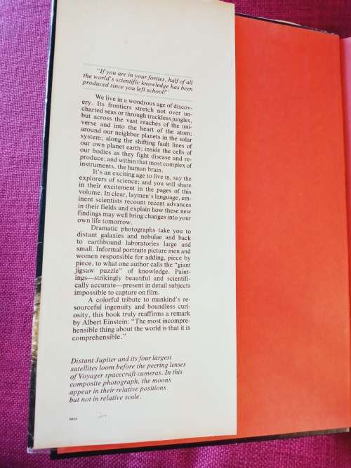 On the Brink of Tomorrow: Frontiers of Science. 1982. H/C with jacket. 200 pp.