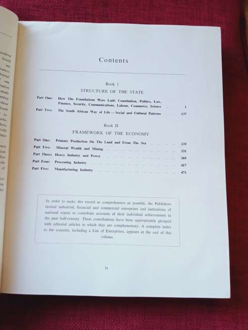 Our First Half-Century 1910-1960. 1st 1960. H/C. Large format. 556 pp.