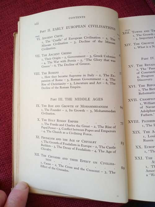 The March of Civilisation by George Guest. 1st ed 1936. H/C. 235 pp.