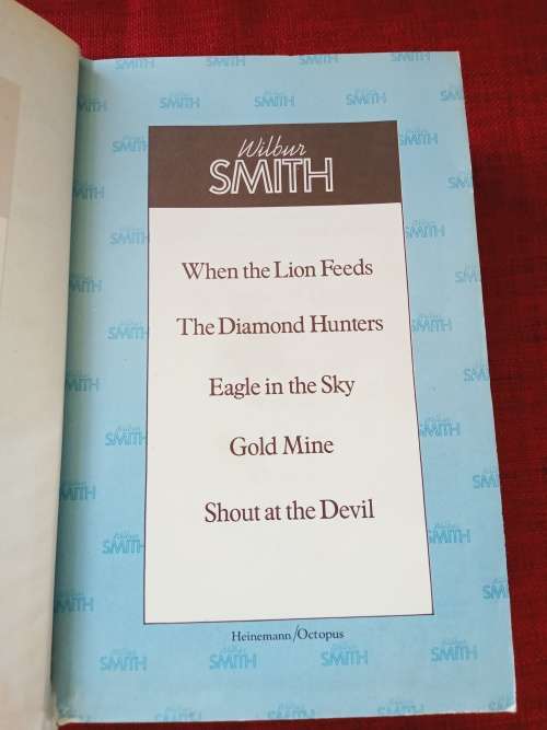 Wilbur Smith Omnibus. Five bestsellers in one book. 1st ed 1976. H/C. 1005 pp.