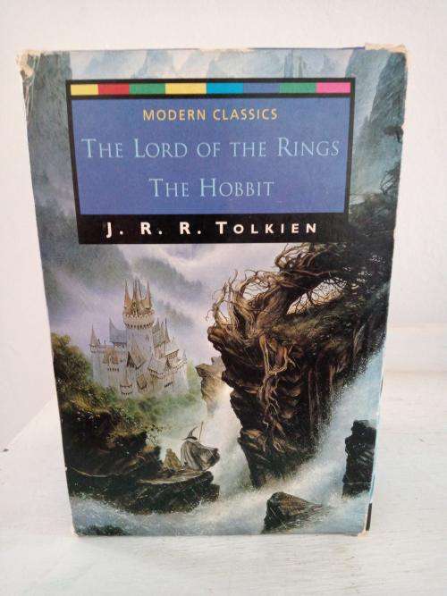 The Lord of the Rings & The Hobbit by JRR Tolkien - Boxed Set of Four Books. 2001. Paperbacks.