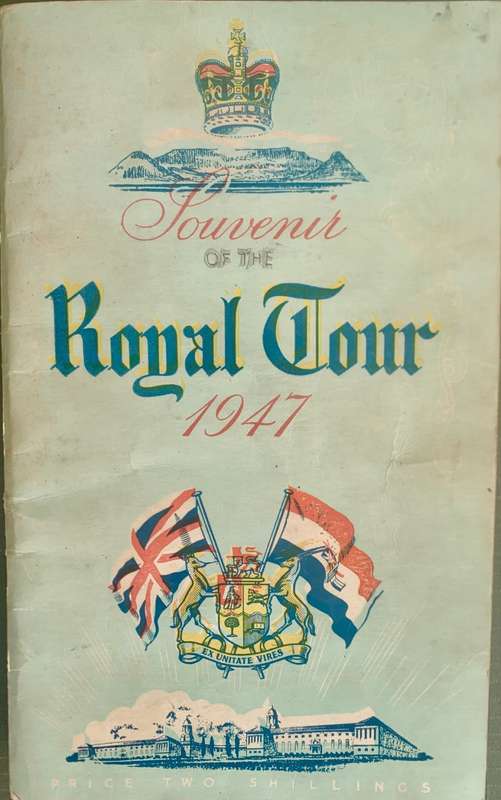 Souvenir of the Royal Tour 1947. Good condition. Softcover. 56 pp.