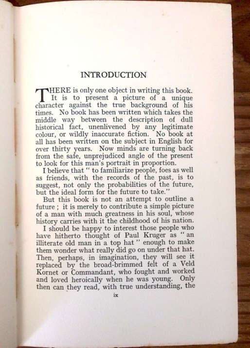 The Pace of the Ox, by Marjorie Juta. 1936 first edition. H/C. 338 pp.