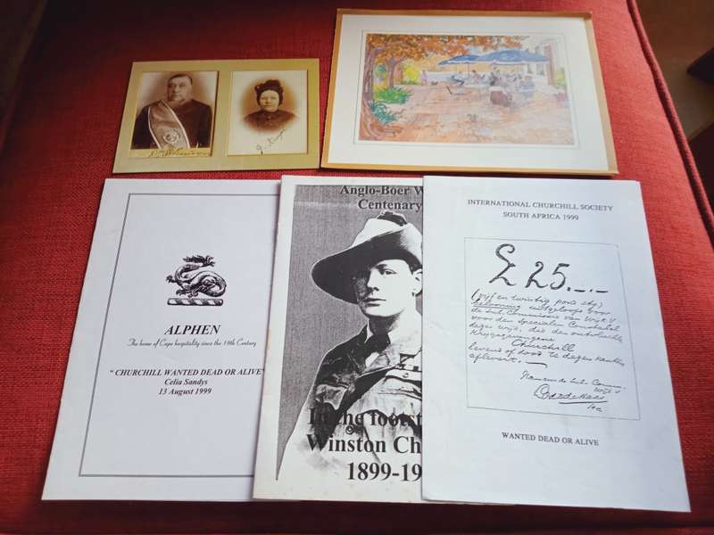 Churchill Wanted Dead or Alive, by his granddaughter Celia Sandys. Signed 1st edition. H/C. 233 pp.