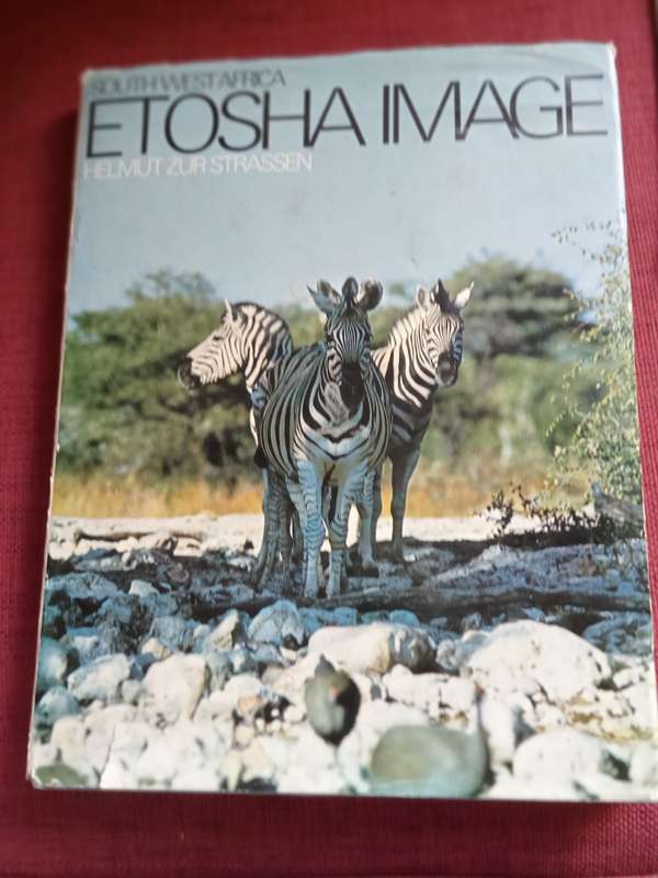 Etosha Image, by Helmut Zur Strasse. Signed 1st edition 1974. Large format H/C with jacket.