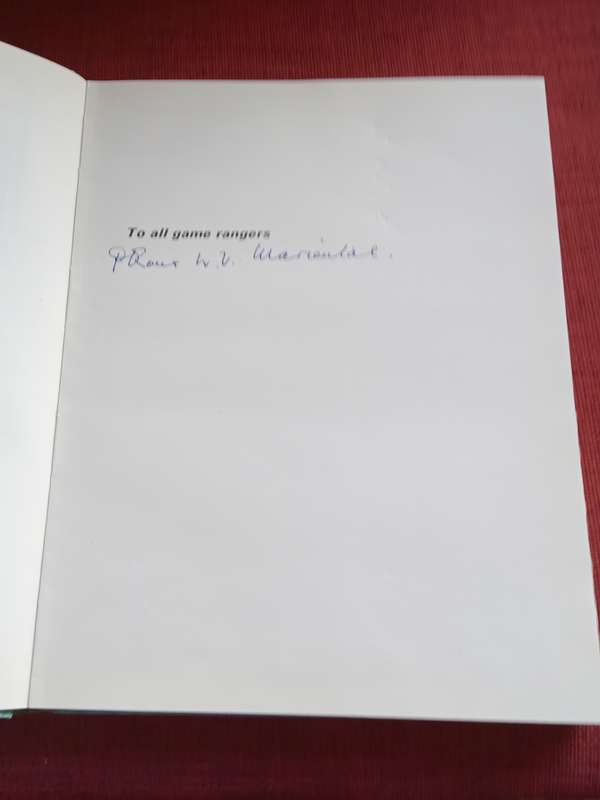 Etosha Image, by Helmut Zur Strasse. Signed 1st edition 1974. Large format H/C with jacket.