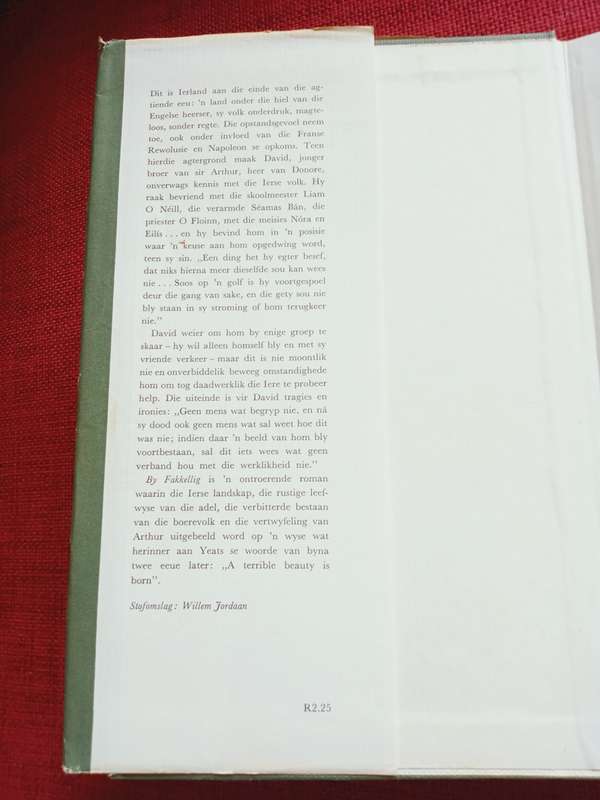 By Fakkellig deur Karel Schoeman. Eerste uitgawe 1966. H/B met stofomslag. 215 pp.