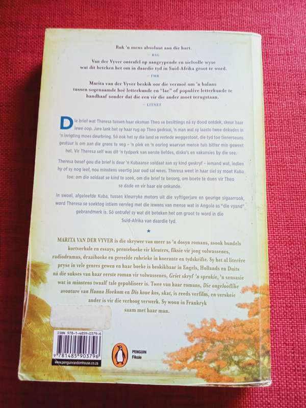 Grensgeval deur Marita van der Vyver. Herdruk 2020. Penguin sagteband. 295 pp.