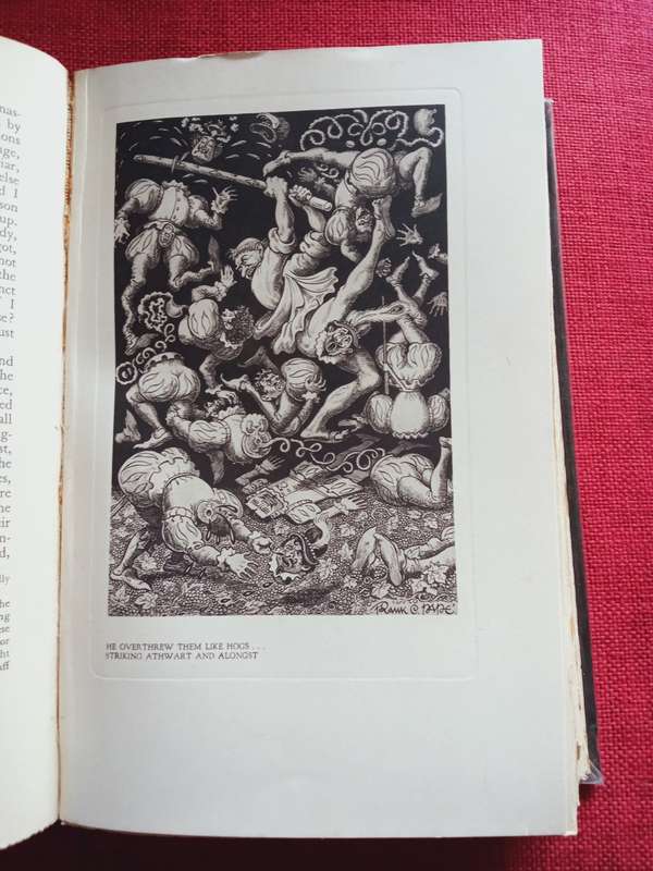The Works of Rabelais, Volume One & Two. 1933. Both books hardcover and large format.