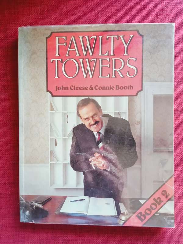 Fawlty Towers, Book 2, by John Cleese & Connie Booth. 1st ed 1979. S/C. Large format. 455 pp.