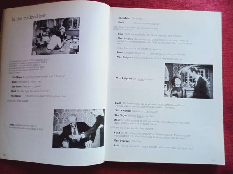 Fawlty Towers, Book 2, by John Cleese & Connie Booth. 1st ed 1979. S/C. Large format. 455 pp.