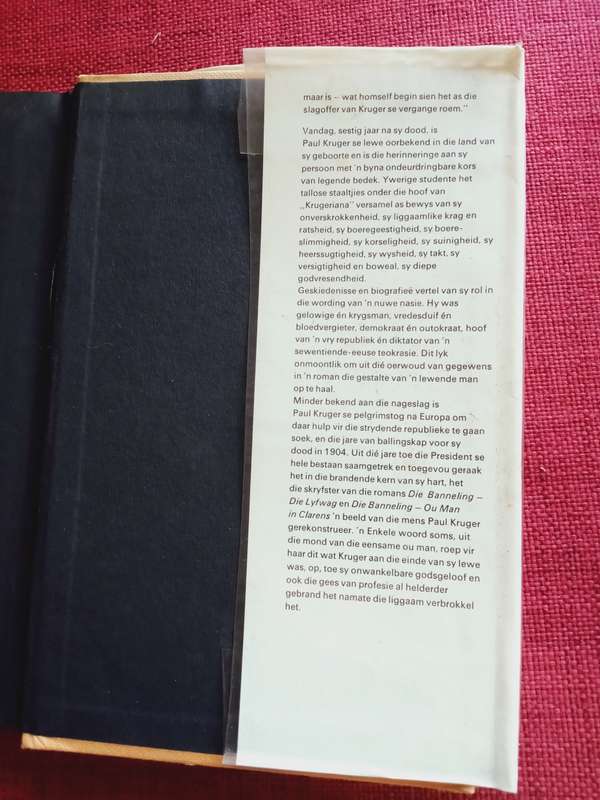 Anna M Louw: Die Banneling - Die Lyfwag. Hardeband met stofomslag. 219 pp.