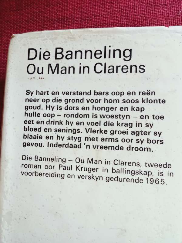 Anna M Louw: Die Banneling - Die Lyfwag. Hardeband met stofomslag. 219 pp.