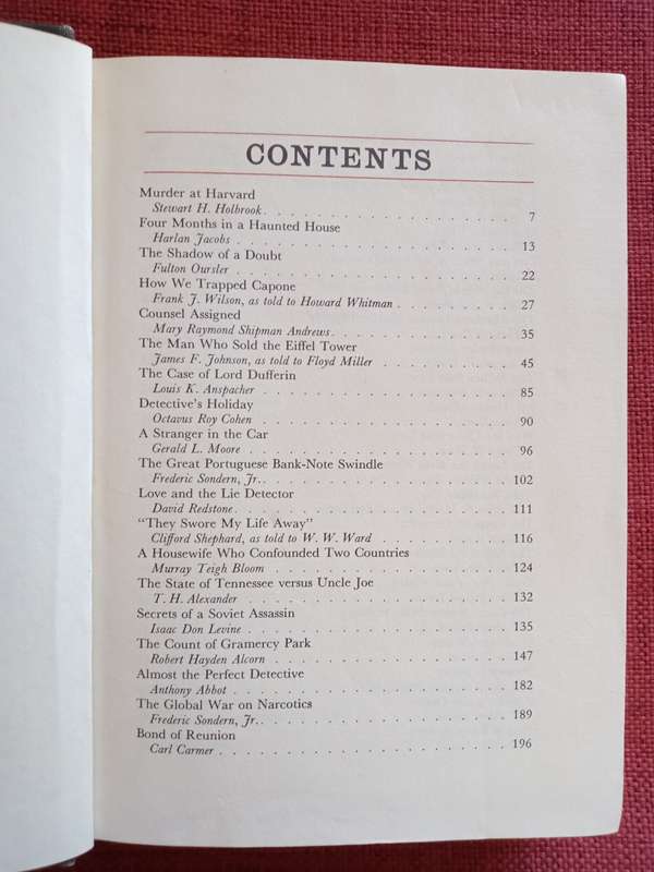 Reader´s Digest Great True Stories of Crime, Mystery & Detection. H/C. 576 pp.