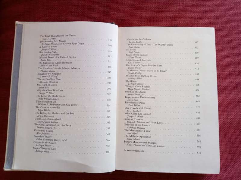 Reader´s Digest Great True Stories of Crime, Mystery & Detection. H/C. 576 pp.
