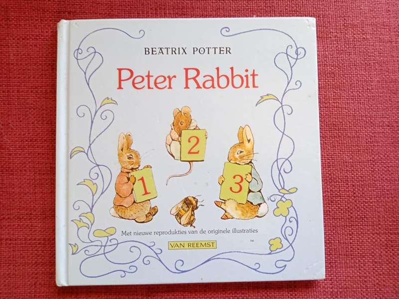 Peter Rabbit 1 2 3 deur Beatrix Potter. Nederlands. H/B. 32 pp.