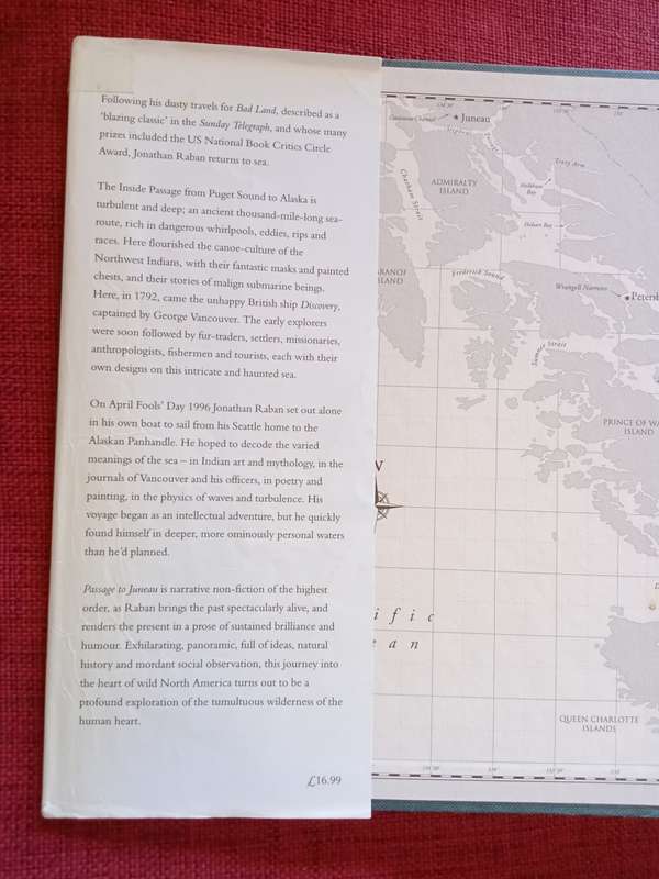Passage to Juneau by Jonathan Raban. First edition 2009. H/C. 435 pp.