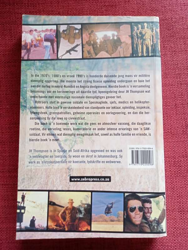 Dit Was Oorlog: Suid-Afrikaanse Dienspligtiges Praat deur JH Thompson. Herdruk 2007. S/B. 238 pp.