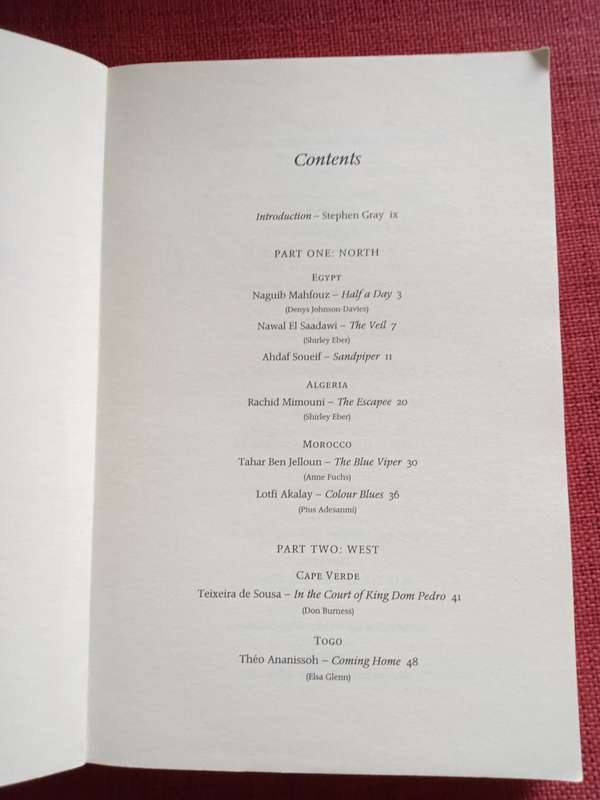 The Picador Book of African Stories by Stephen Gray. First edition 2000. Softcover. 285 pp.
