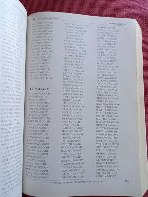 Finweek Book of Phrases for Cryptic Crosswords, Standard and Reverse, by Jack Dunwoody. 2008. S/C.