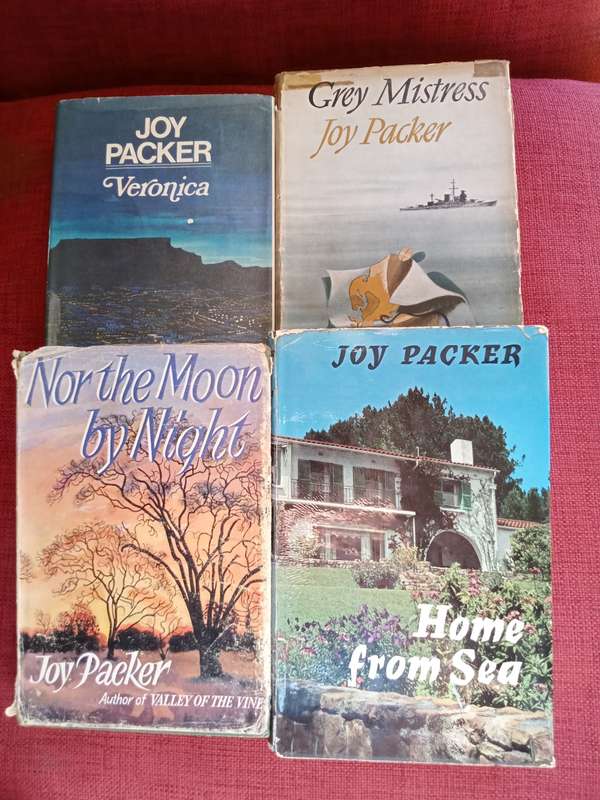Joy Packer: Four Books for just R200! All hardcovers with dust jackets.