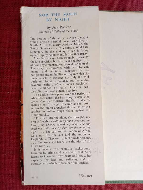 Joy Packer: Four Books for just R200! All hardcovers with dust jackets.