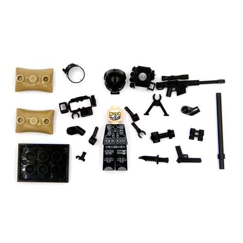 Minifigures SWAT Team With Military Weapons & Accessories 100% LEGO Compatible