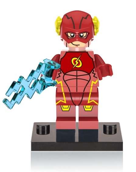 Set of 8 Superhero Lego -compatible Minifigures