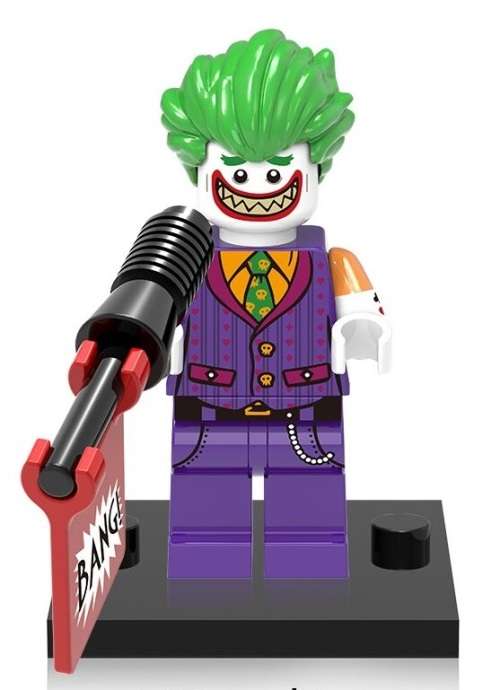 LEGO -compatible Superhero Minifigure