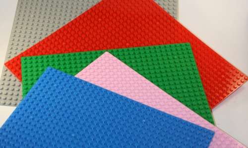 Lego Compatible Base Plates - Large 32x32 Dot/ 10x10 Inches/ 26x26 cm Baseplates Various Colours